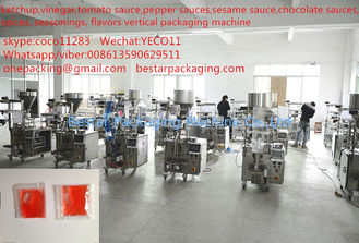 ketchup  small scale stand up pouch packaging machinery