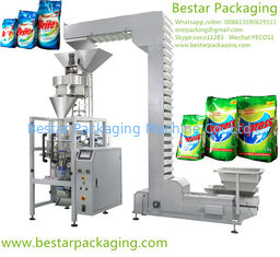 Fully automatic washing powder sachet vertical packing machine with SIEMENS PLC
