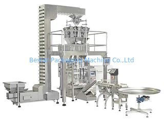 Vertical packaging machine  with 10 heads weigher