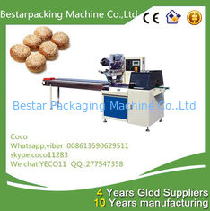 flow pack machine  in wrapping machine for sesame rolls
