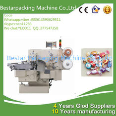 Double twist chocolate ball wrapping machine with auto hopper