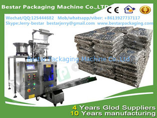 Plastic part packing machine, plastic part packaging machine , plastic part filling machine with two vibration bowls