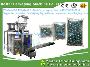 How to pack hardware ,screws,bolts ,nuts into pouch packing machine