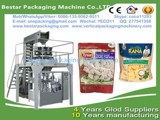 frozen ravioli packing machine with MultiHead Weigher Filling VFFS premade bag Machine