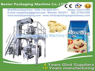 frozen ravioli packing machine with MultiHead Weigher Filling VFFS premade bag Machine