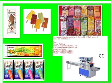 ice cream bar pillow packaging machine