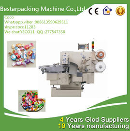 Double twist candy wrapping machine