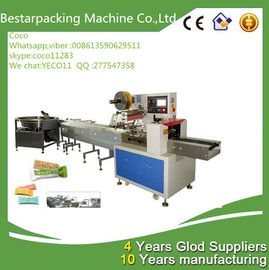 Horizontal pillow type flow pack Machine with revolving feeder-Bestar packing machine