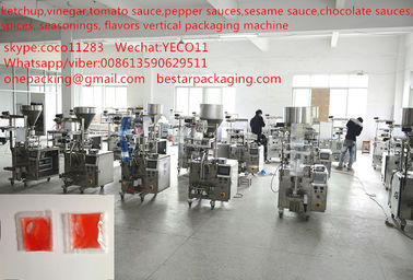 ketchup  small scale stand up pouch packaging machinery