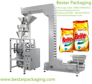 Washing powder vertical packaging machine