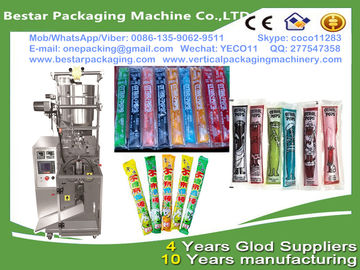 Automatic  liquid Popsicle packing machine,ice Popsicle packag ing machine with stainless steel tank and pump