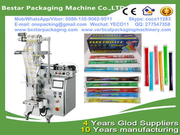 Bestar new design liquid fruits syrup packaging machine,small scale juices and syrups pouch packaging