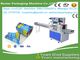 Food packaging plastic roll film and laminated roll film use on pillow packing machine