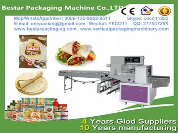 Bestar easy operation papadam horizontal packing machine,papadam flow pack with nitrogen making machine
