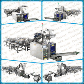 Plastic part packing machine, plastic part packaging machine , plastic part filling machine with two vibration bowls