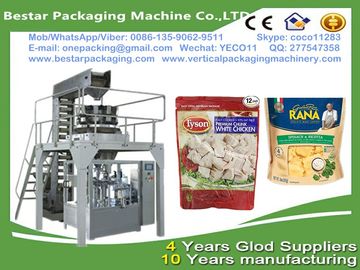 frozen ravioli packing machine with MultiHead Weigher Filling VFFS premade bag Machine