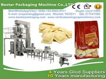 frozen ravioli packing machine with MultiHead Weigher Filling VFFS premade bag Machine