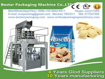 frozen ravioli packing machine with MultiHead Weigher Filling VFFS premade bag Machine