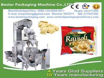 frozen ravioli packing machine with MultiHead Weigher Filling VFFS premade bag Machine