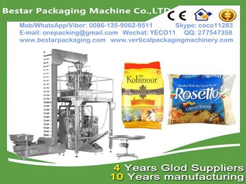 MultiHead Weigh Filling VFFS Packaging Machine for Bags food packing equipment for frozen dumplings & frozen ravioli