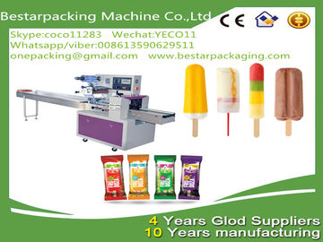 High speed ice cream packing machine,ice cream bar wrapping machine,stick ice lolly packing machine