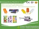 Automatic popsicle packaging machine with feeder , ice lolly wrapping machine {factory }